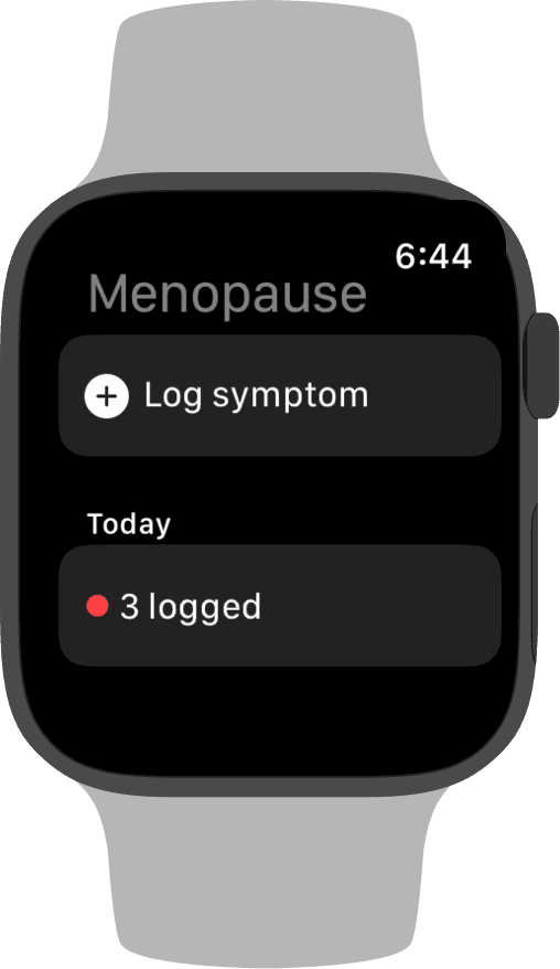 Menopause by Fieldnote — Apple Watch